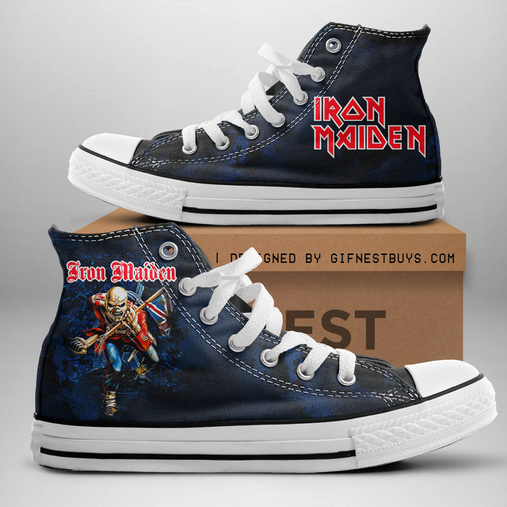 Iron Maiden Band High Top Canvas Shoes – NGHIAVT 1751.2