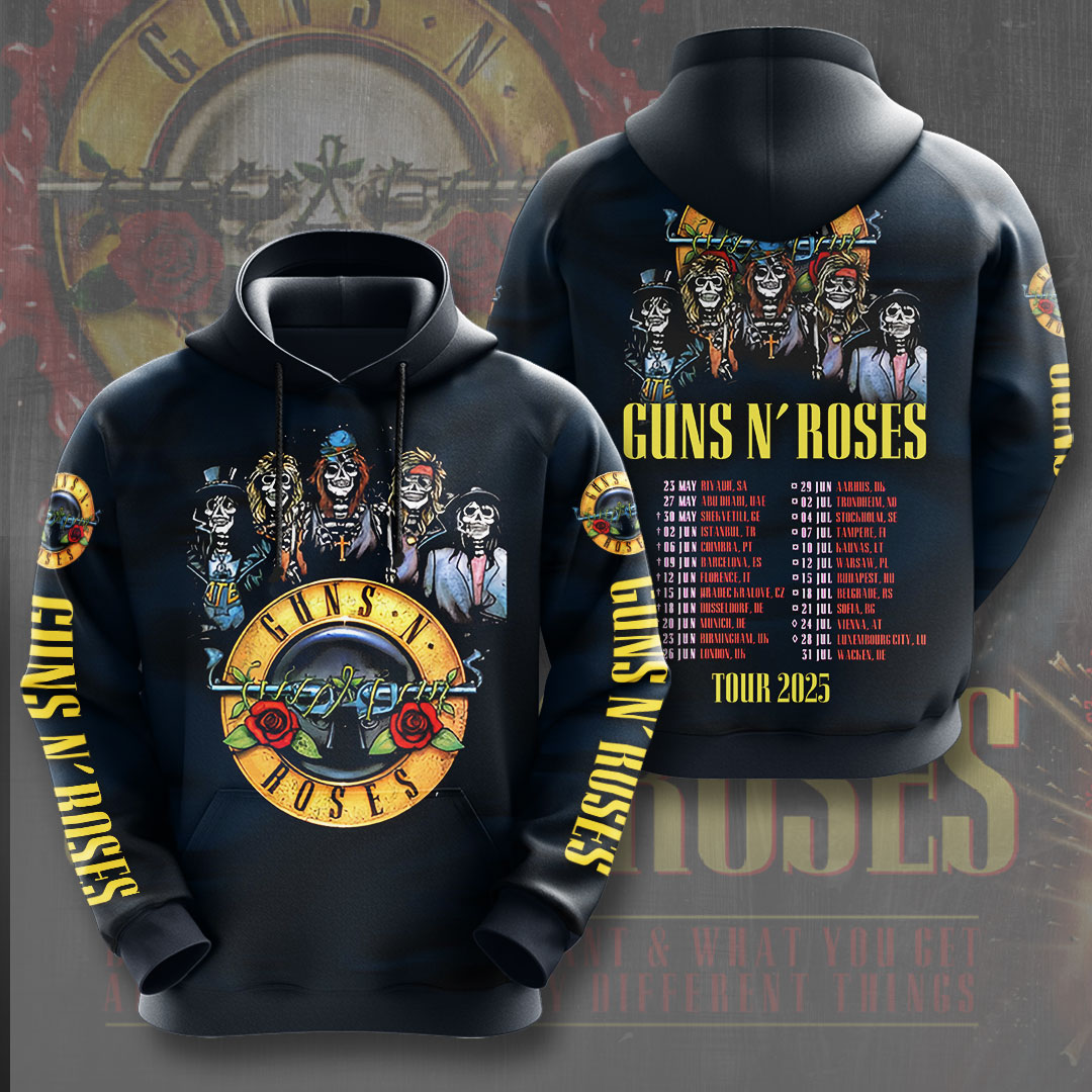 Guns N' Roses 3D Apparel – NGHIAVT 1959