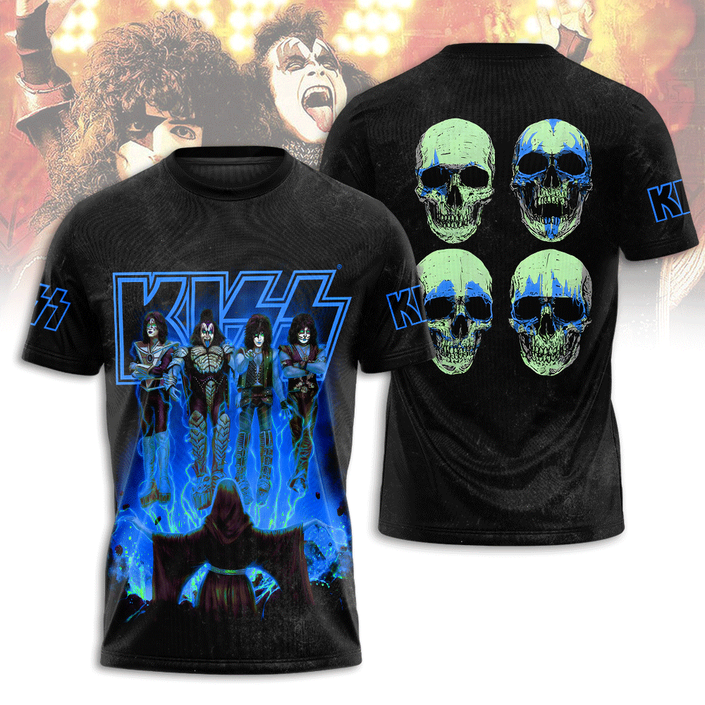 Kiss Band 3D Apparel – NGHIAVT 1976