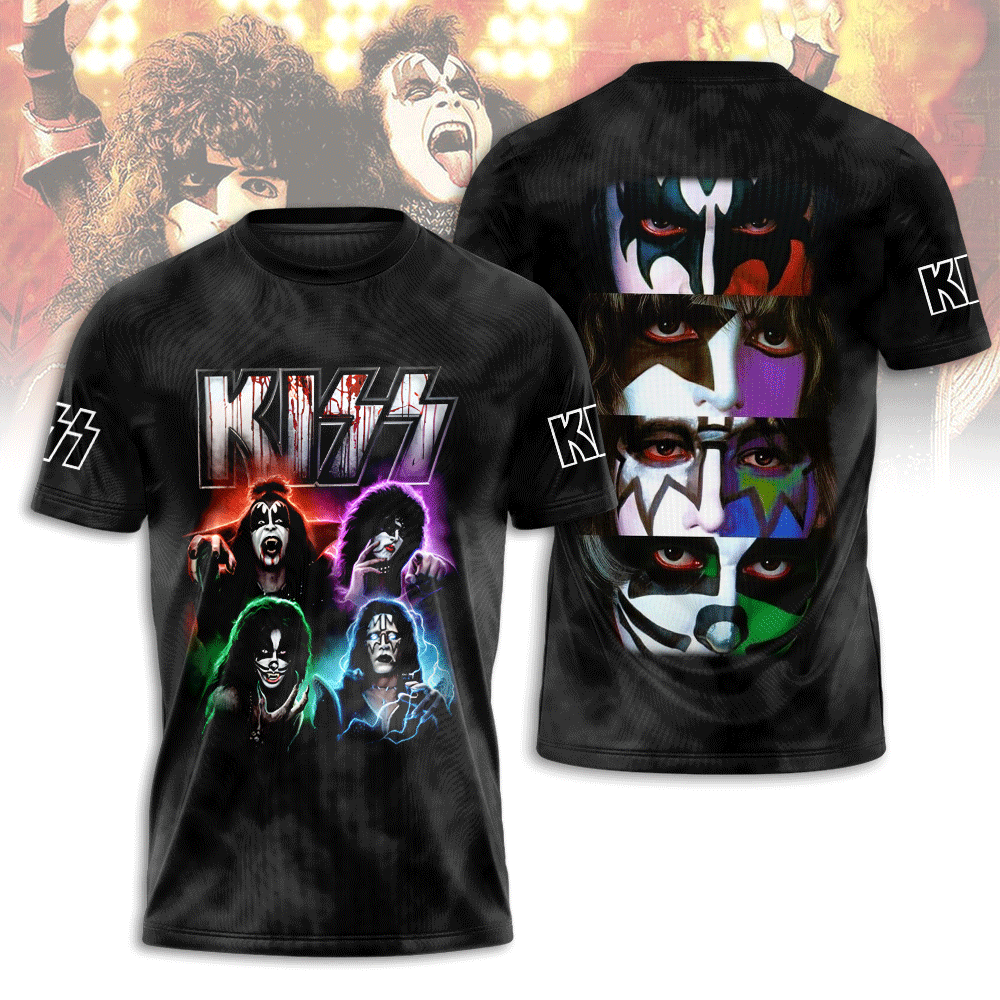 Kiss Band 3D Apparel – NGHIAVT 1977