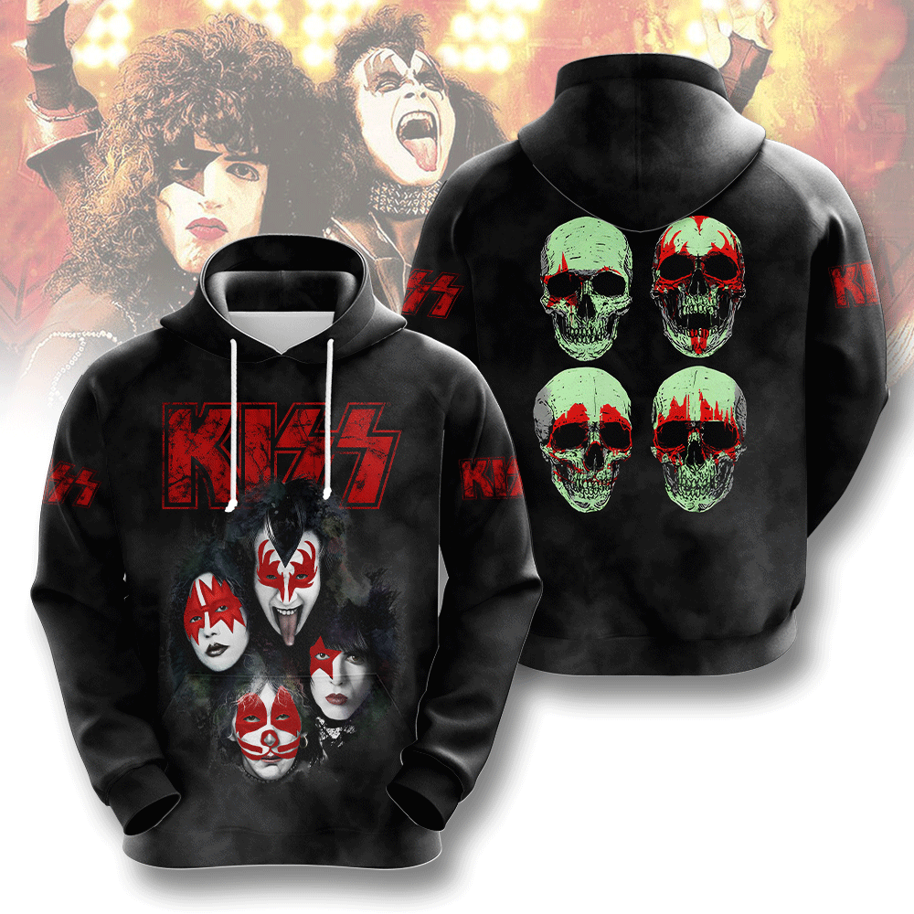 Kiss Band 3D Apparel – NGHIAVT 1978