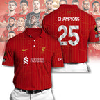 Liverpool FC 2024/25 Premier League Champions 3D Apparel – NGHIAVT 2222