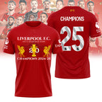 Liverpool FC 2024/25 Premier League Champions 3D Apparel – NGHIAVT 2224