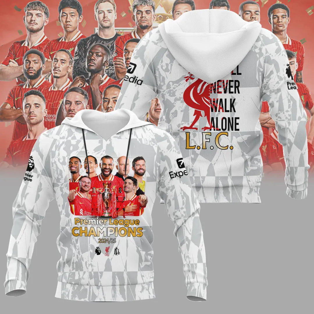 Liverpool FC 2024/25 Premier League Champions 3D Apparel – NGHIAVT 2225
