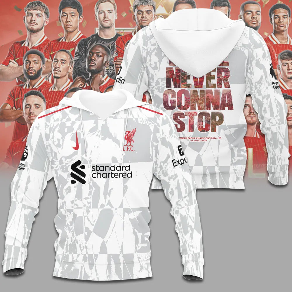 Liverpool FC 2024/25 Premier League Champions 3D Apparel – NGHIAVT 2227