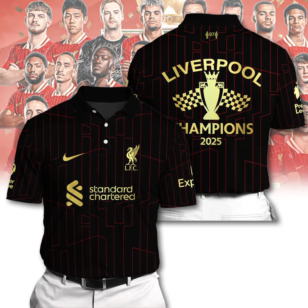 Liverpool FC 2024/25 Premier League Champions 3D Apparel – NGHIAVT 2238