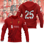 Liverpool FC 2024/25 Premier League Champions 3D Apparel – NGHIAVT 2240