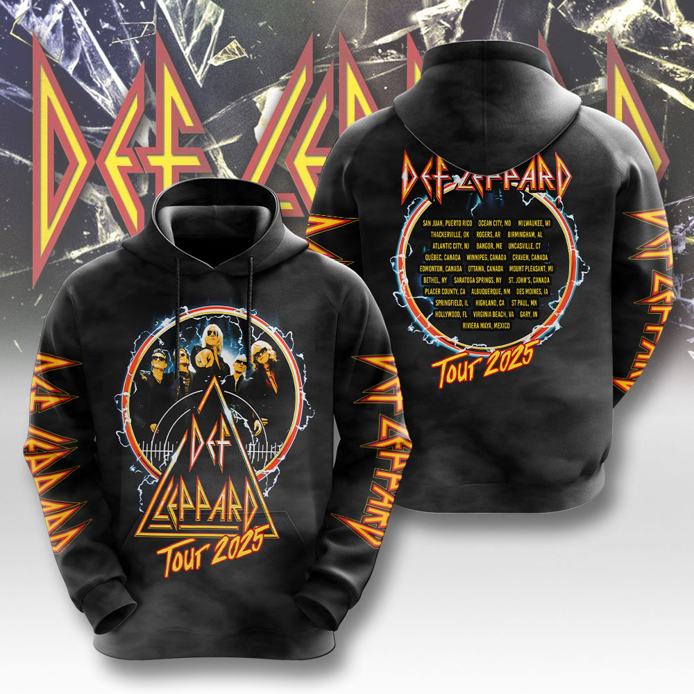 Def Leppard 3D Apparels – NGHIAVT 2305