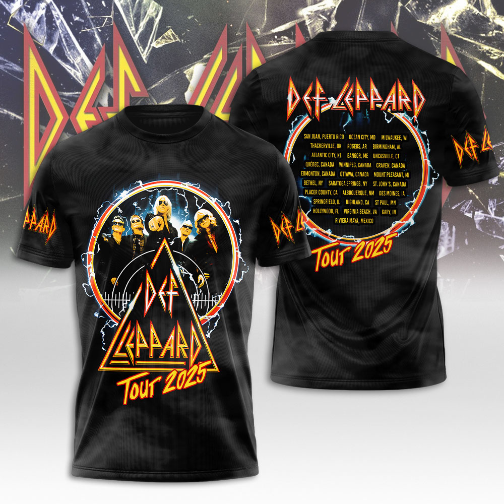 Def Leppard 3D Apparels – NGHIAVT 2305