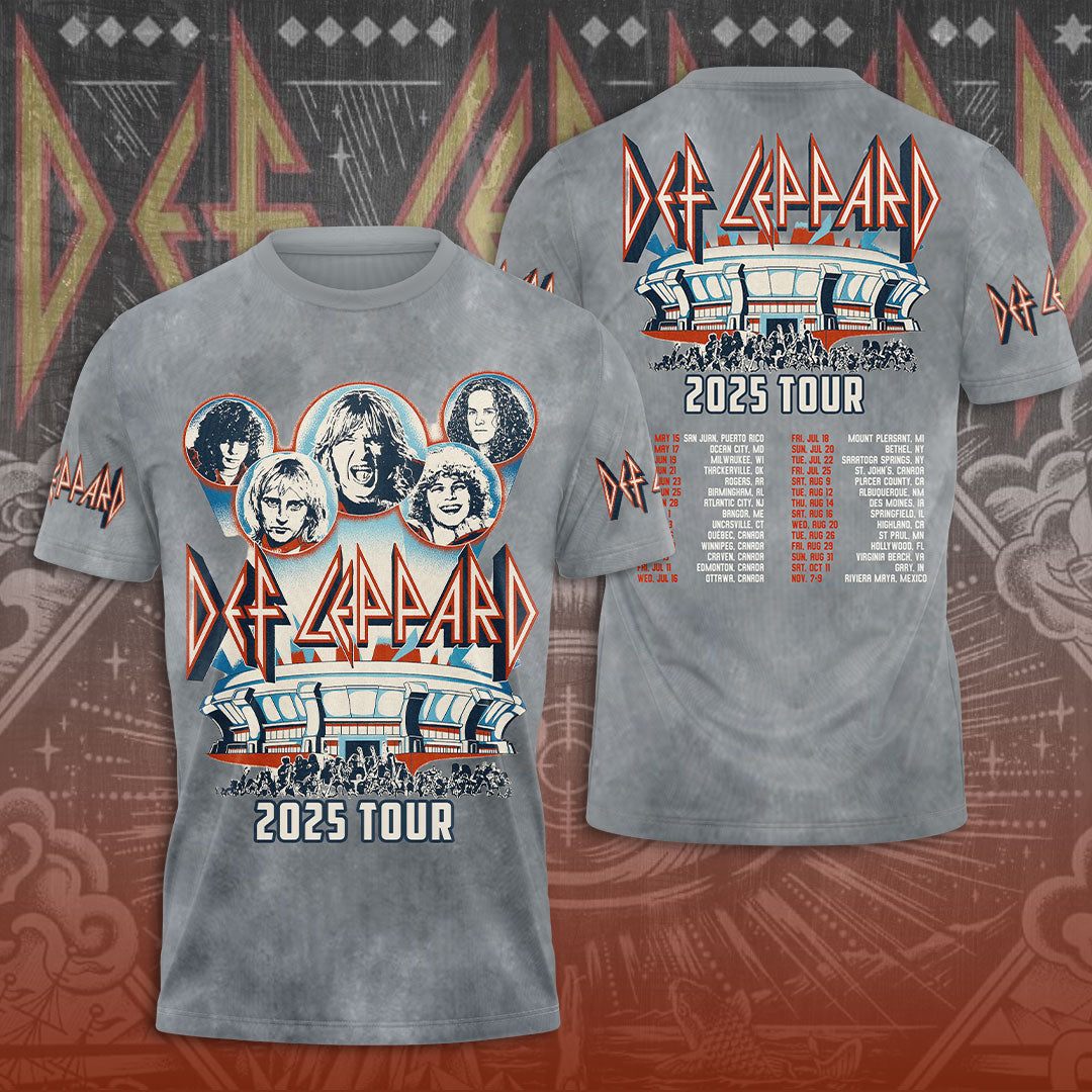 Def Leppard 3D Apparels – NGHIAVT 2320