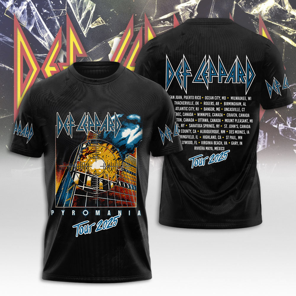 Def Leppard 3D Apparels – NGHIAVT 2321