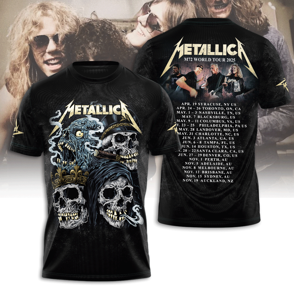 Metallica 3D Apparel – NGHIAVT 2403