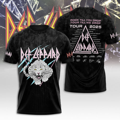 Def Leppard 3D Apparels – NGHIAVT 2442