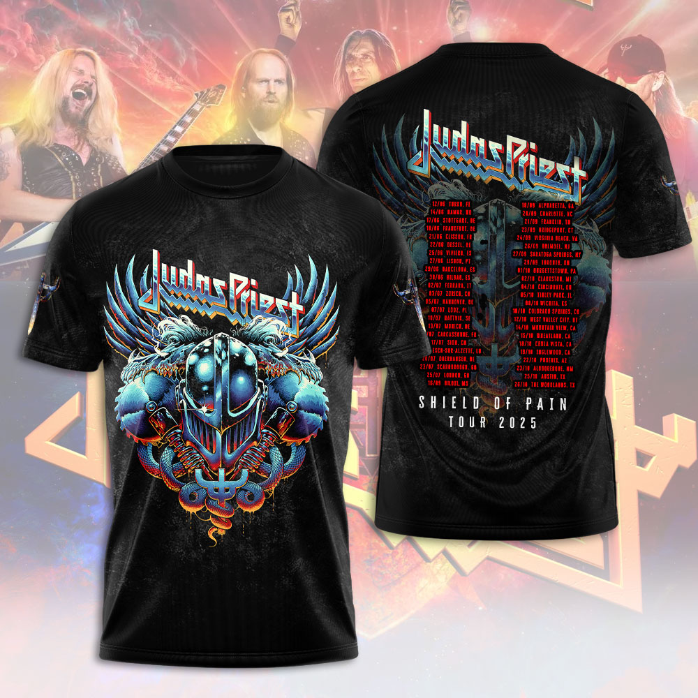 Judas Priest 3D Apparel – NGHIAVT 2849