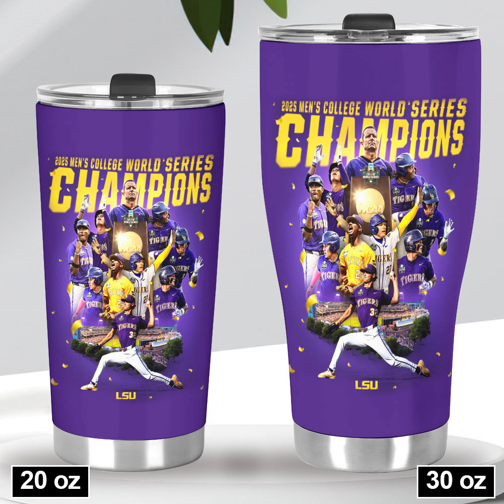 LSU Tigers Baseball Tumbler Cup – NGHIAVT 2879