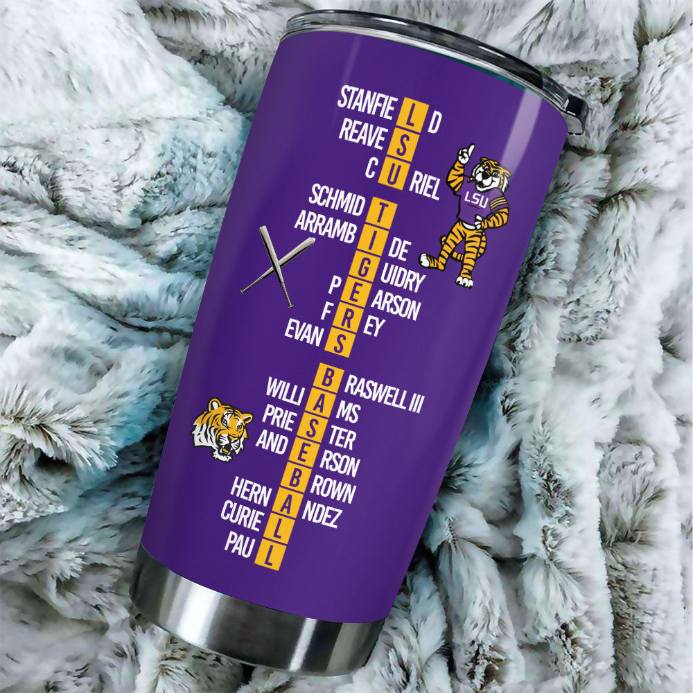 LSU Tigers Baseball Tumbler Cup – NGHIAVT 2879