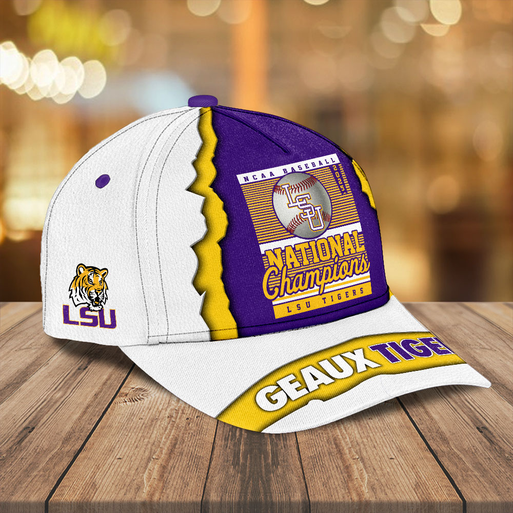 LSU Tigers Baseball 2025 National Champions Classic Cap – NGHIAVT 2998