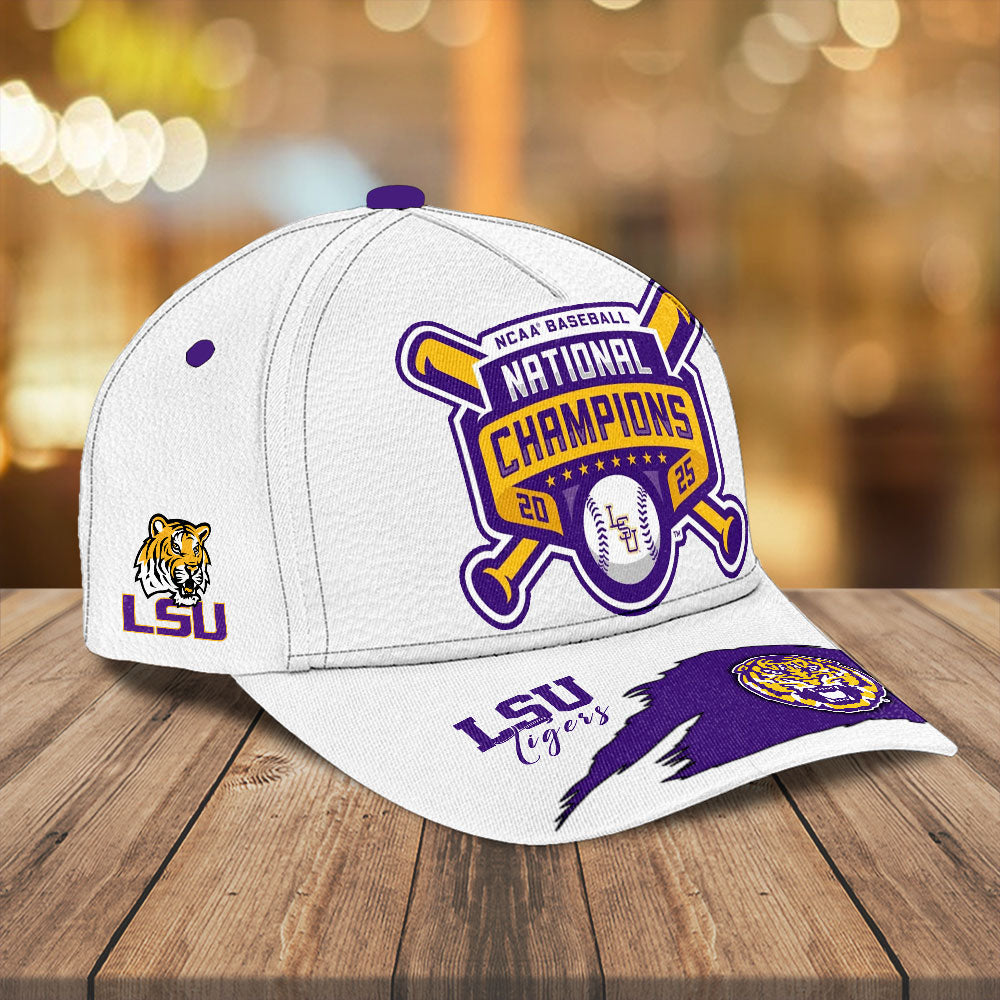 LSU Tigers Baseball 2025 National Champions Classic Cap – NGHIAVT 2999