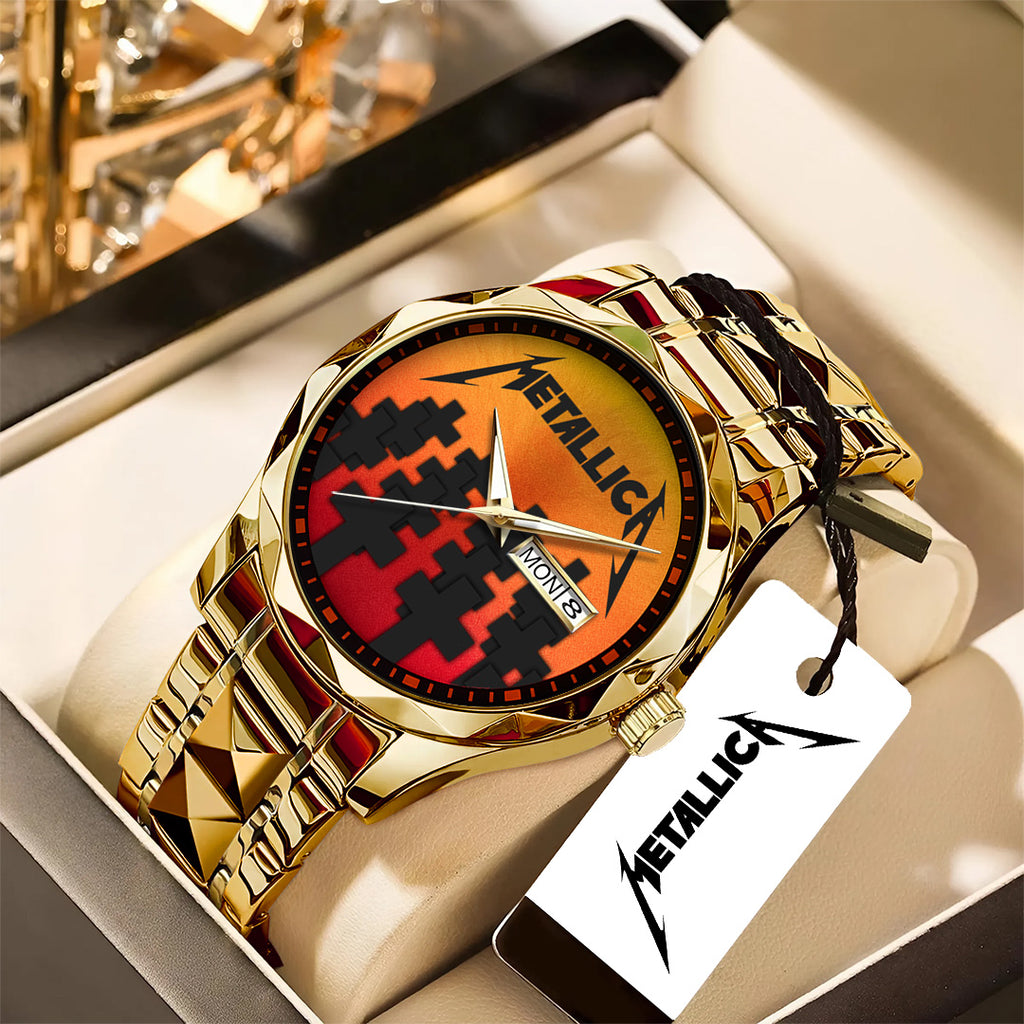 Metallica Alloy Luxury Quartz Watch – NGHIAVT 3152