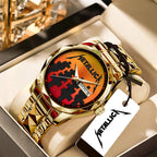 Metallica Alloy Luxury Quartz Watch – NGHIAVT 3152