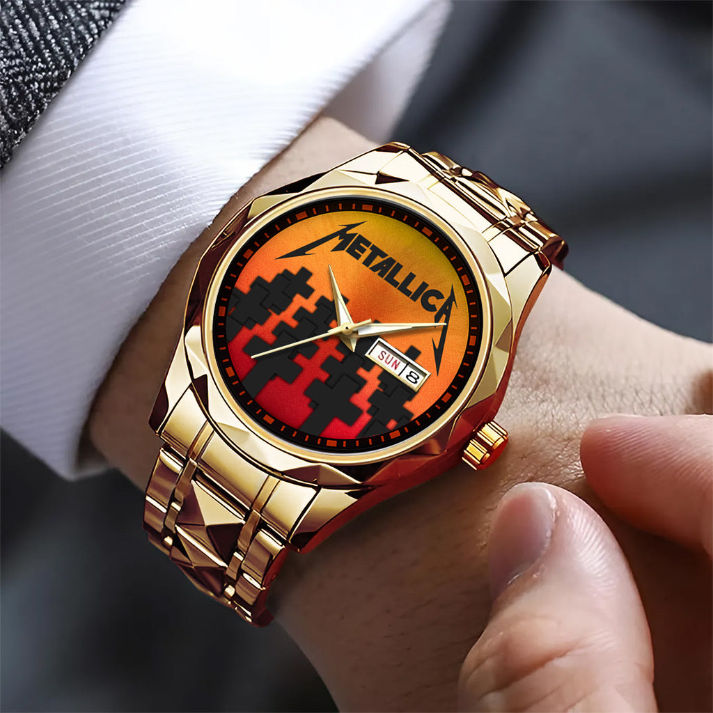 Metallica Alloy Luxury Quartz Watch – NGHIAVT 3152