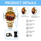 Metallica Alloy Luxury Quartz Watch – NGHIAVT 3152