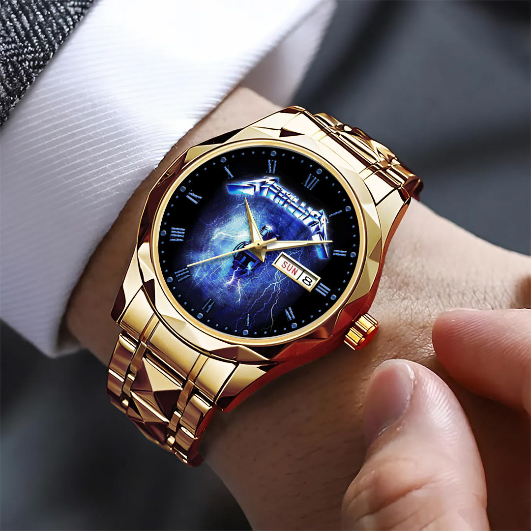 Metallica Alloy Luxury Quartz Watch – NGHIAVT 3153