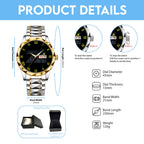 Metallica Alloy Luxury Quartz Watch – NGHIAVT 3154