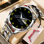 Metallica Alloy Luxury Quartz Watch – NGHIAVT 3154