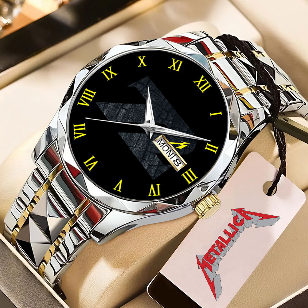 Metallica Alloy Luxury Quartz Watch – NGHIAVT 3154