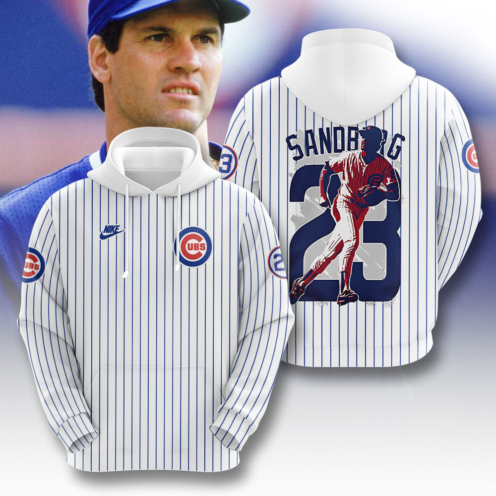 Chicago Cubs x Ryne Sandberg 3D Apparel – NGHIAVT 3367