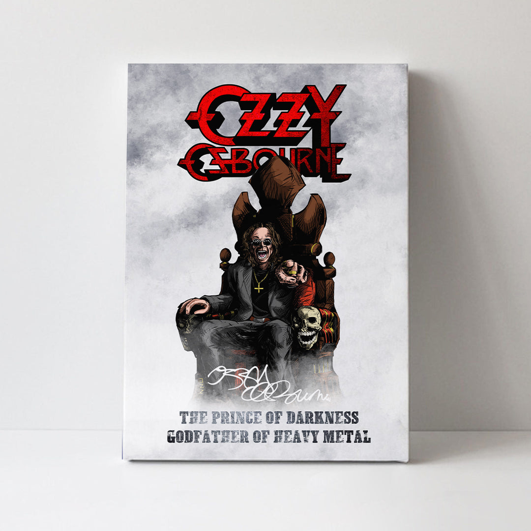 Ozzy Osbourne Rectangle Canvas With Inner Frame – NGHIAVT 3438