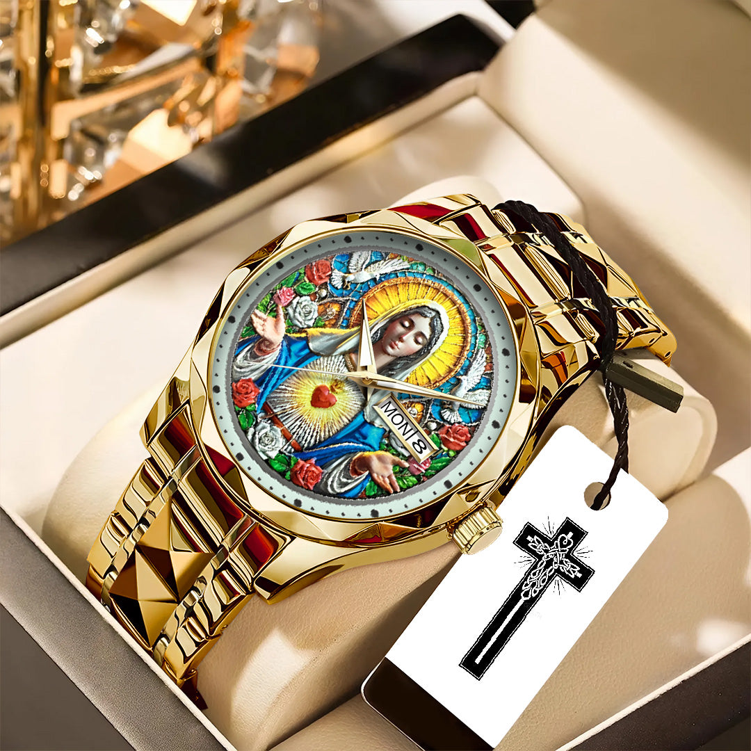 Maria Alloy Luxury Quartz Watch – NGHIAVT 3494