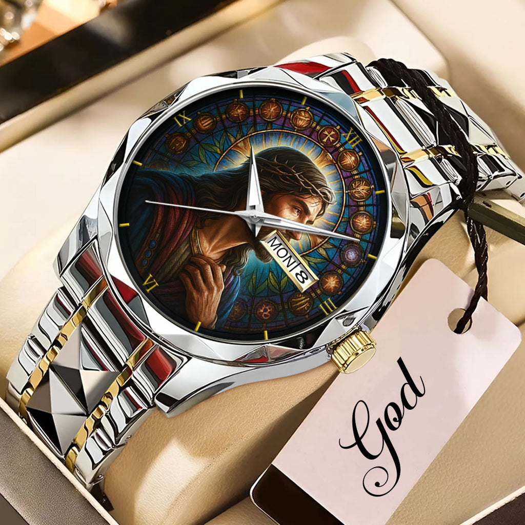 God Is Good Alloy Luxury Quartz Watch – NGHIAVT 3500