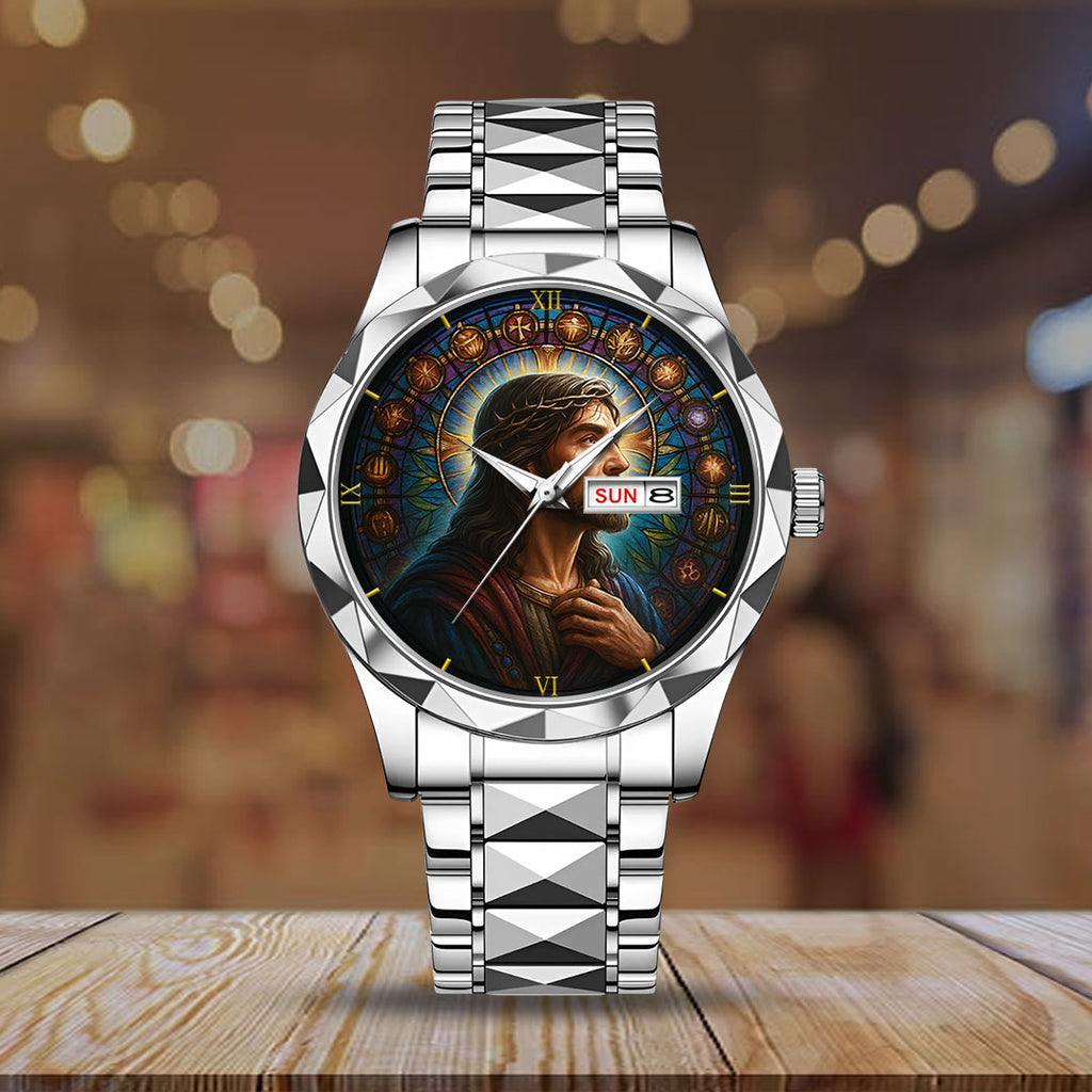 God Is Good Alloy Luxury Quartz Watch – NGHIAVT 3500