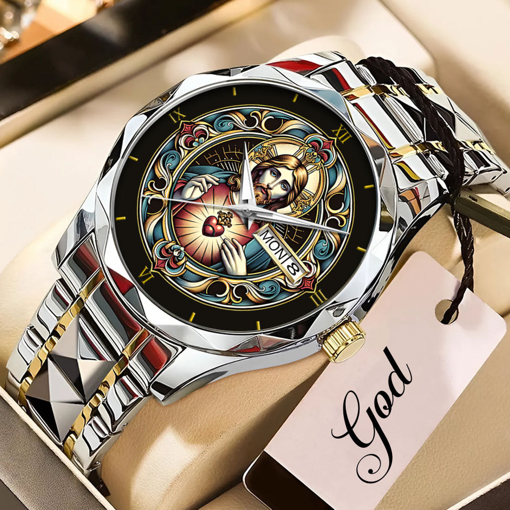 God Is Good Alloy Luxury Quartz Watch – NGHIAVT 3501