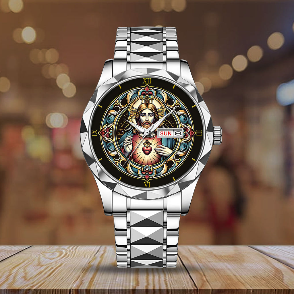 God Is Good Alloy Luxury Quartz Watch – NGHIAVT 3501