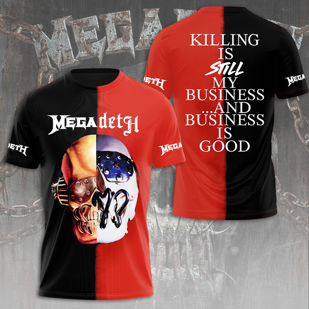 Megadeth 3D Apparel – NGHIAVT3616