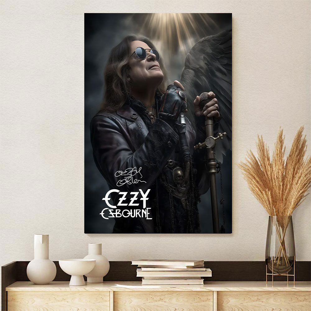 Ozzy Osbourne Rectangle Canvas With Inner Frame – NGHIAVT3637