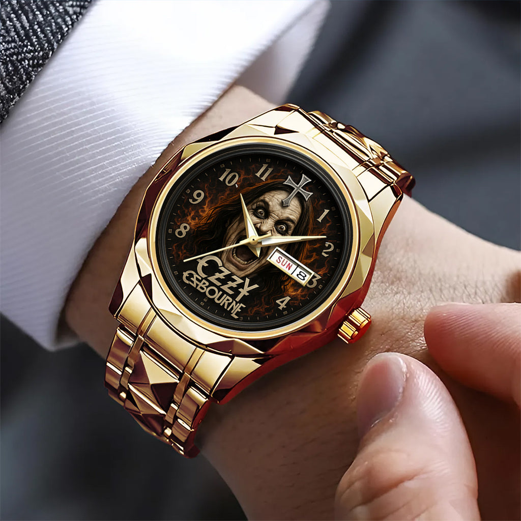 Ozzy Osbourne Alloy Luxury Quartz Watch – NGHIAVT3708