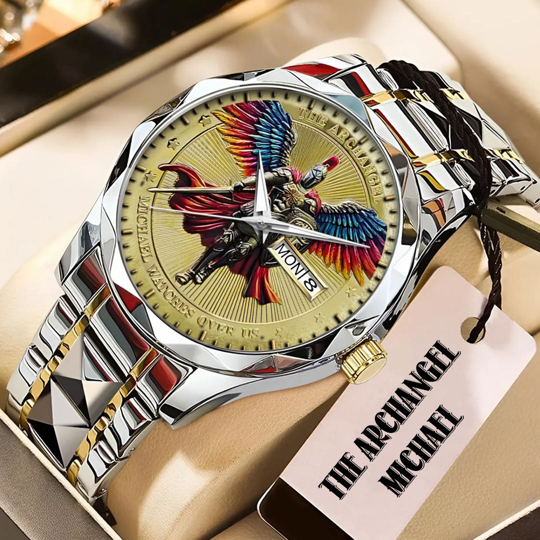 The Archangel Michael Alloy Luxury Quartz Watch – NGHIAVT3732