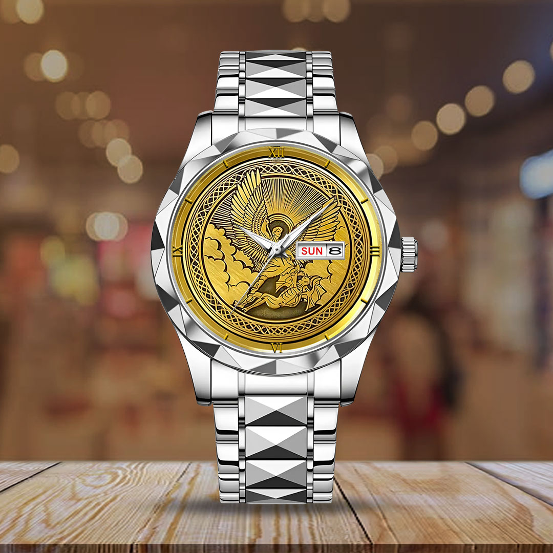 The Archangel Michael Alloy Luxury Quartz Watch – NGHIAVT3733