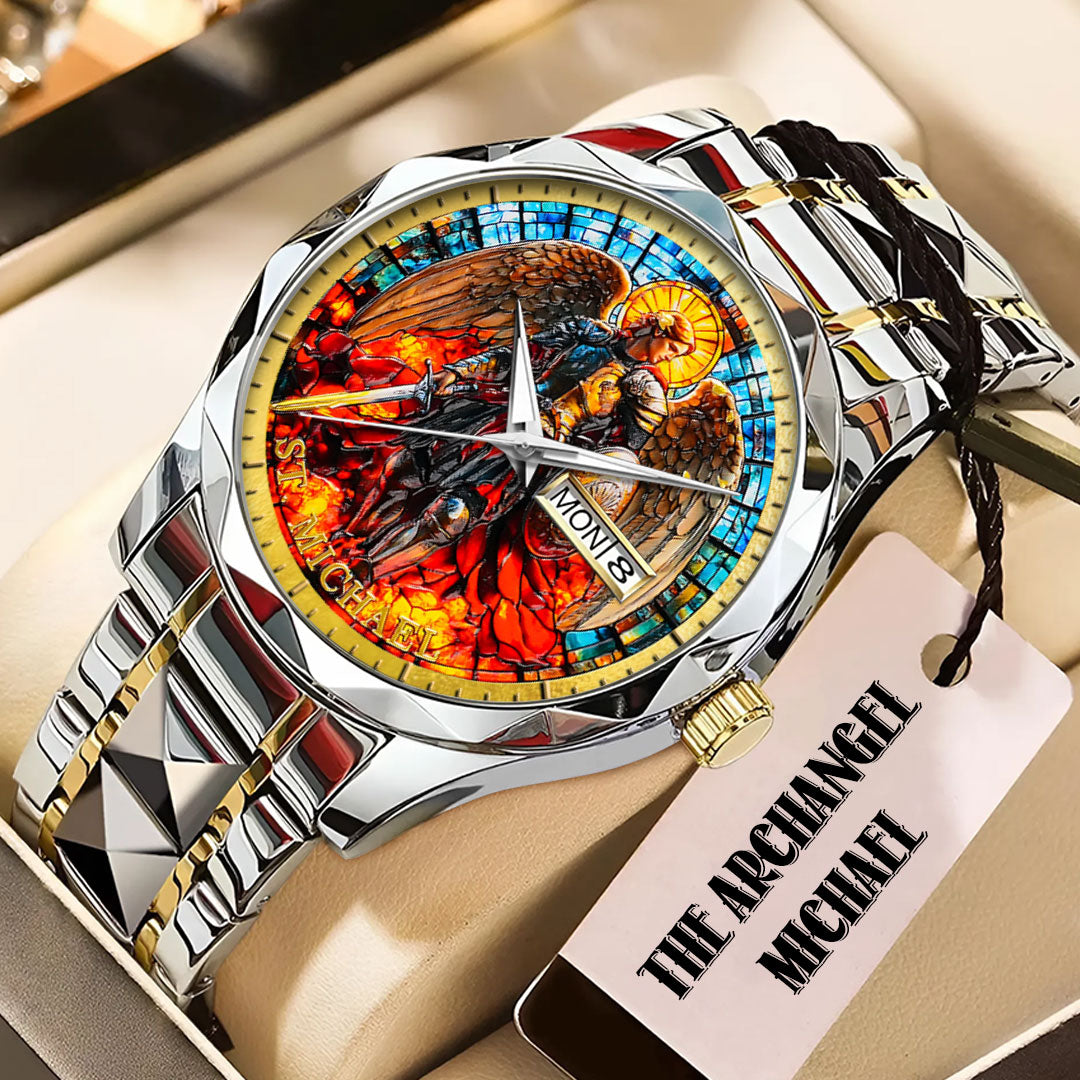 The Archangel Michael Alloy Luxury Quartz Watch – NGHIAVT3736