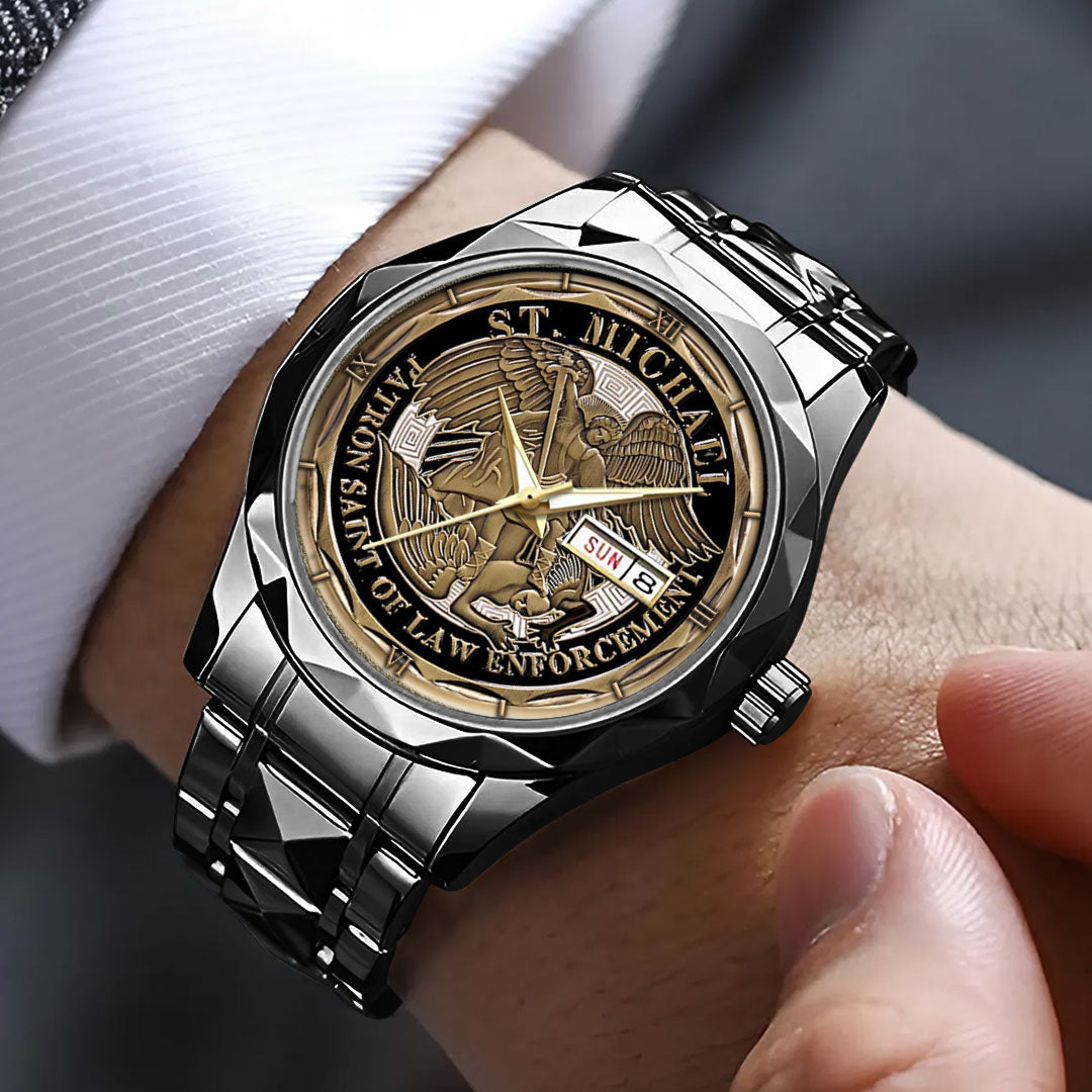 The Archangel Michael Alloy Luxury Quartz Watch – NGHIAVT3738