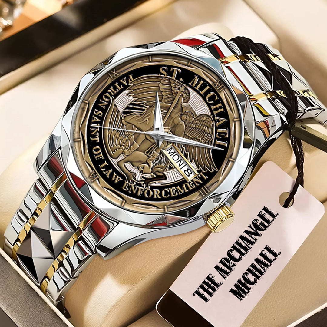 The Archangel Michael Alloy Luxury Quartz Watch – NGHIAVT3738