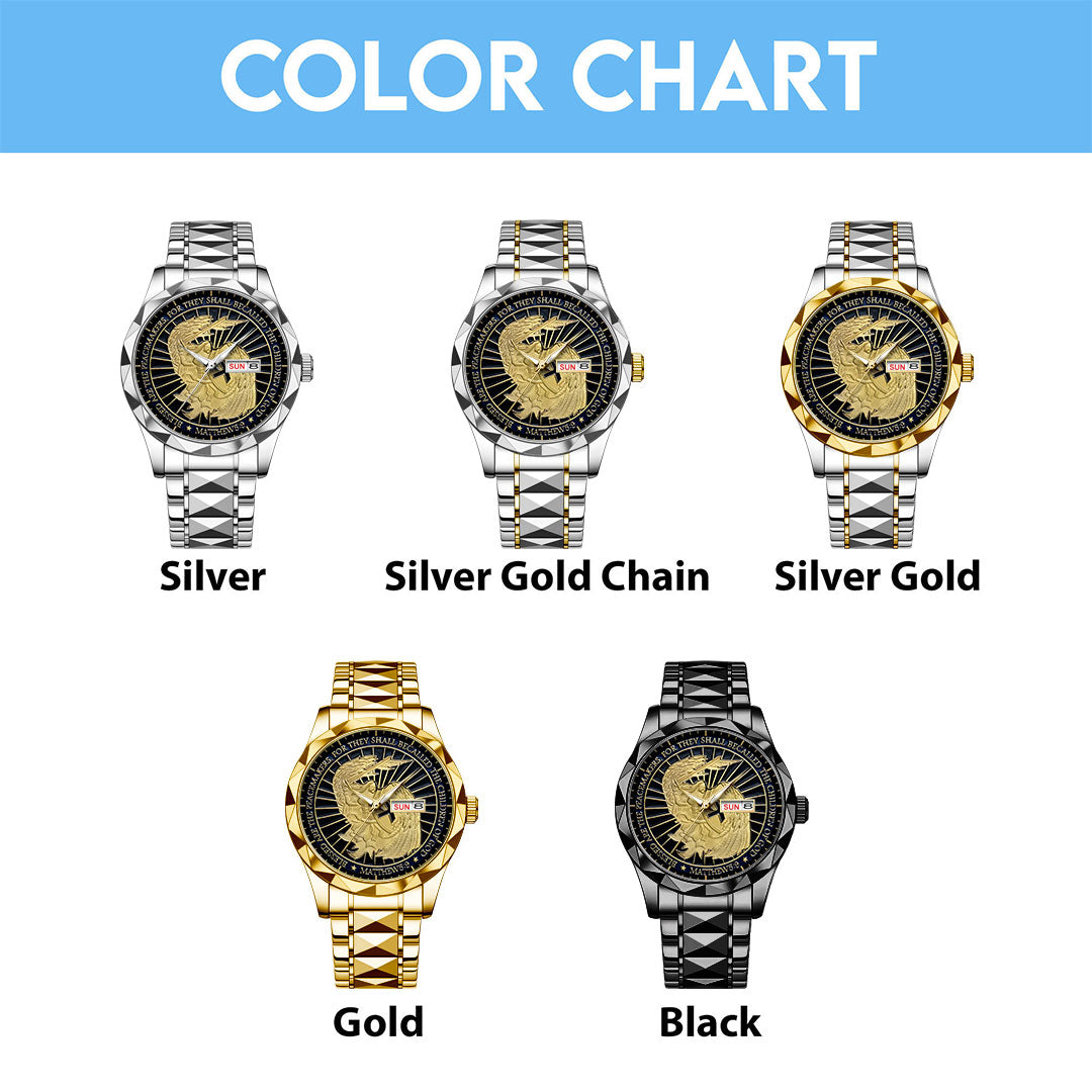 The Archangel Michael Alloy Luxury Quartz Watch – NGHIAVT3739