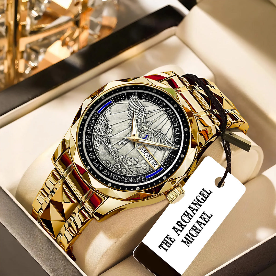 The Archangel Michael Alloy Luxury Quartz Watch – NGHIAVT3826