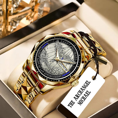 The Archangel Michael Alloy Luxury Quartz Watch – NGHIAVT3826