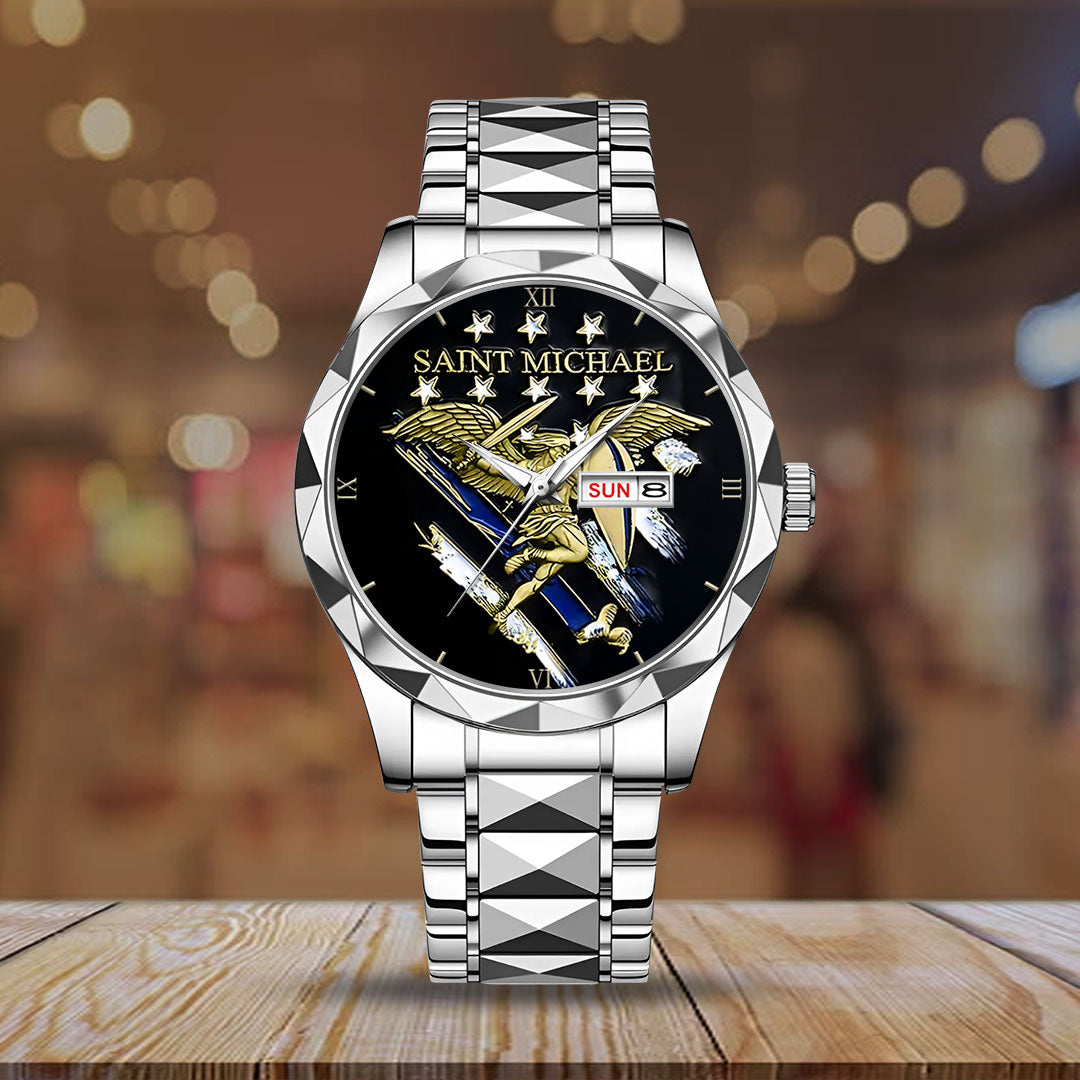 The Archangel Michael Alloy Luxury Quartz Watch – NGHIAVT3827