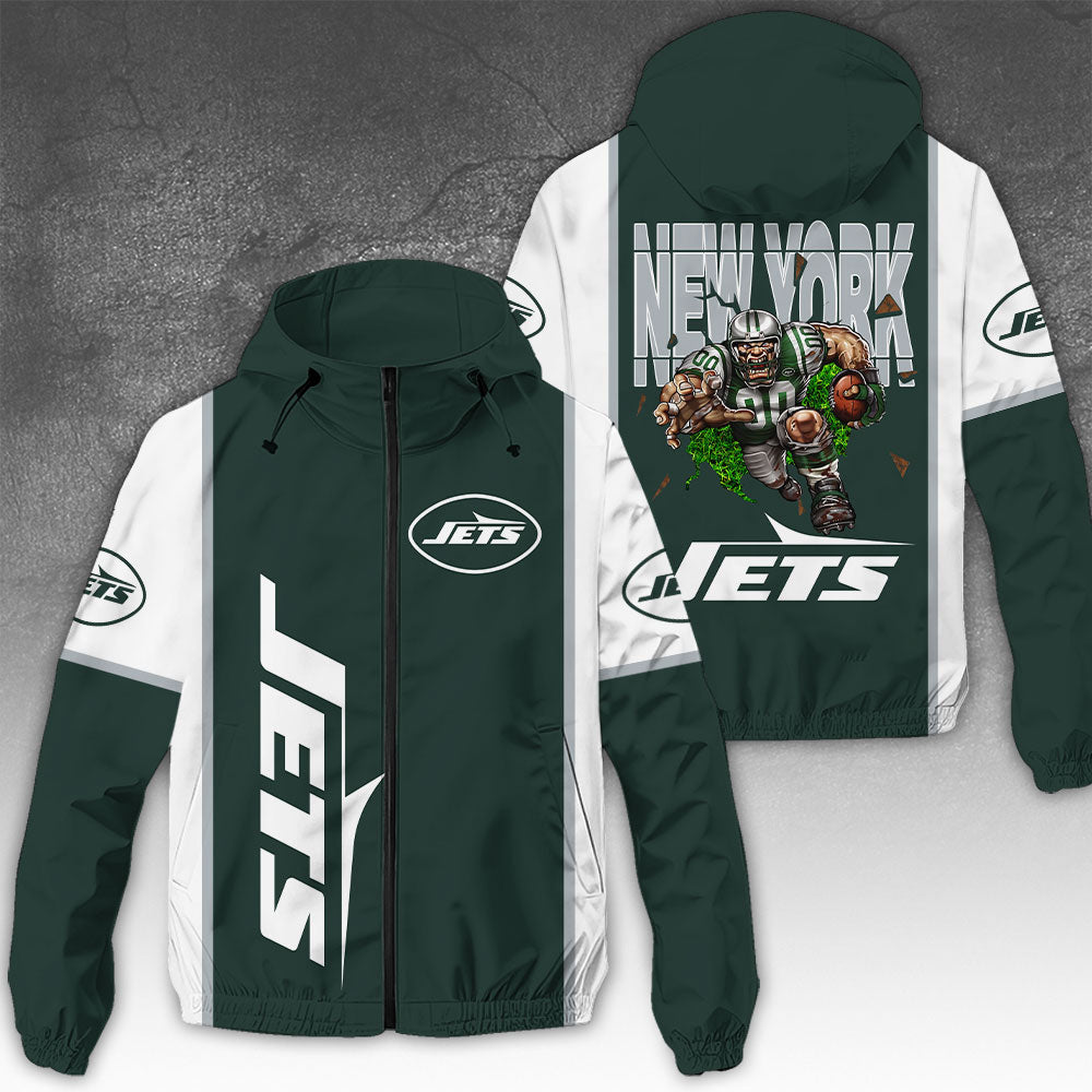 New York Jets 3D Windbreaker Jacket – NGHIAVT3909